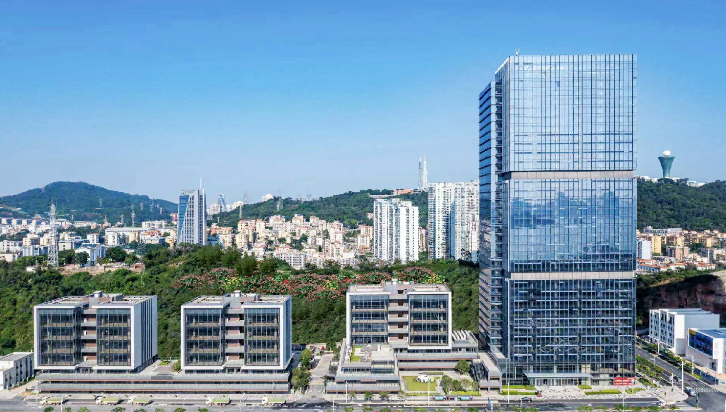 Xiamen city view